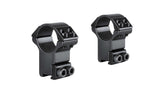 HAWKE MATCH MOUNT RINGS DOVETAIL 1INCH HIGH
