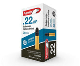 Aguila .22LR Subsonic 38g Lead HP 1024FPS- 50 Box