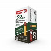 Aguila .22LR Supermax 30g HV CP HP 1700FPS- 50 Box