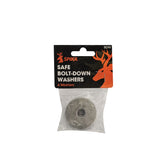 Spika Safe Bolt Down Washers - 4 Pack SASP-WS040