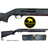 BUSHMEISTER BA-X12 12GA 20" VENT RIB SYNTHETIC CHOKES 5 SHOT