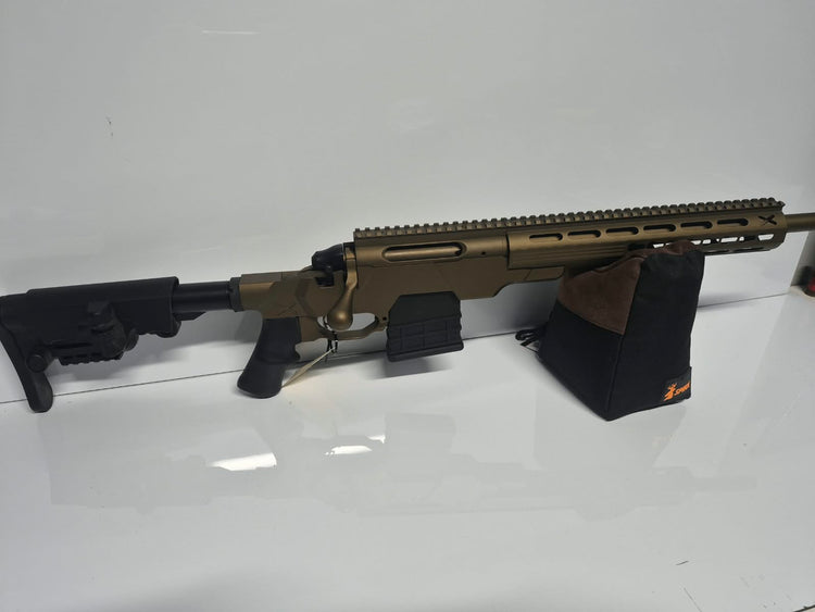 Remington 783 Tactical 223 Rem - AB Arms Chassis Burnt Bronze