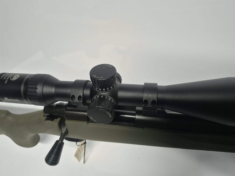 Howa 1500 6.5 Creedmoor Hogue (Green Stock) and Burris Signature 5-25x50 Scope Package