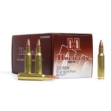 HORNADY 222REM 50GR SP MATCH