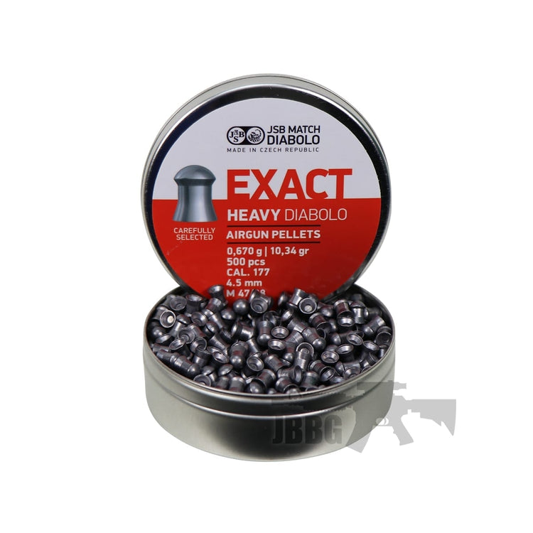 JSB EXACT DIABOLO HEAVY .177 500PCS