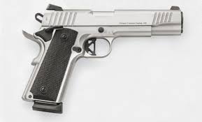 CHIAPPA 1911 SUPERIOR GRADE CHROME 9MM 5" BBL 
