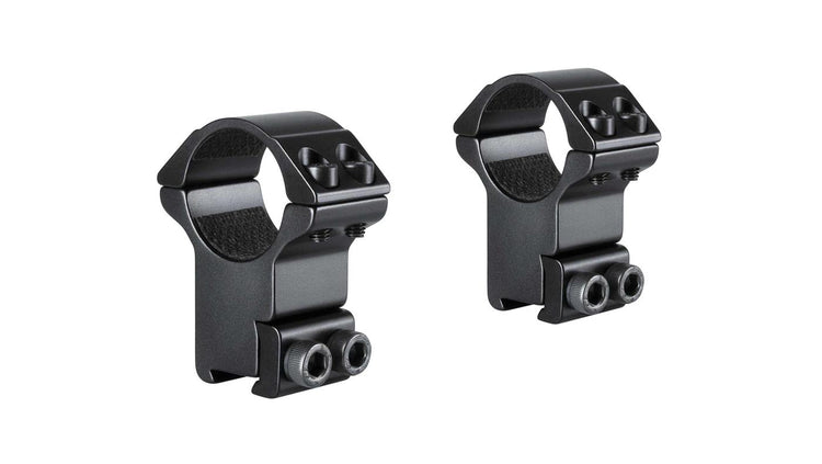 HAWKE MATCH MOUNT RINGS DOVETAIL 1INCH HIGH