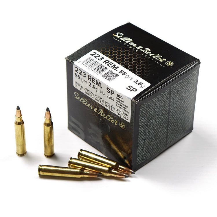 SELLIER & BELLOT 223 REM 55GR SP