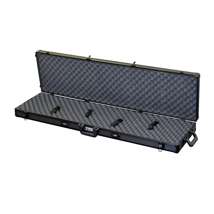 Spika Double Rifle Case Black - Aluminium CBSP-CA015